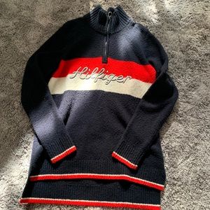 tommy hilfiger quarter zip